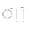 High performance slide bearing [103-1] (103528011442)