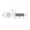 PEEK® pan head screw [180] (180031070409)