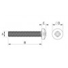 Crossed head screw [423] (423030000002)